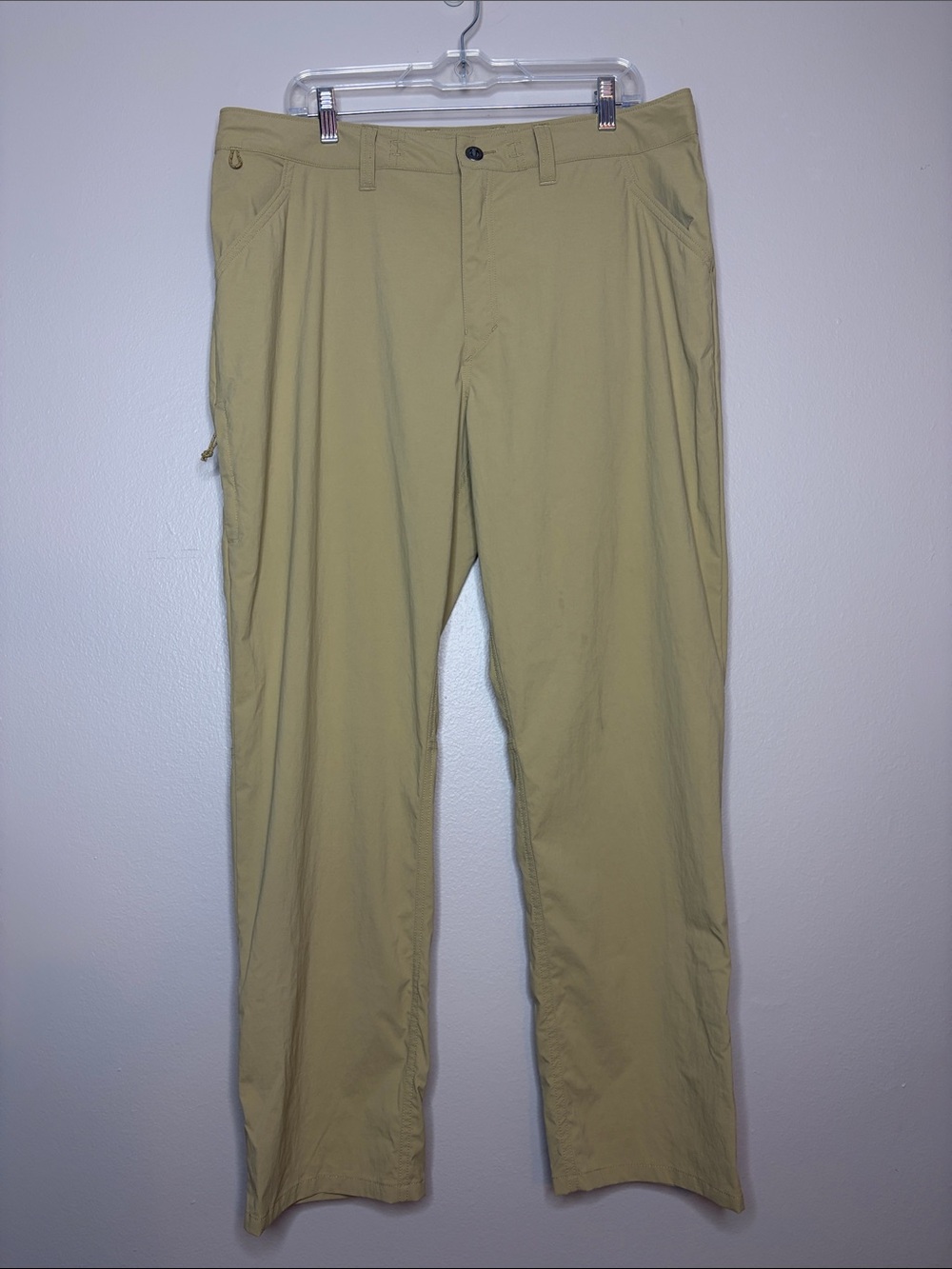 Patagonia Women's Quandary Hiking Pants Size 16 Tan Khaki
